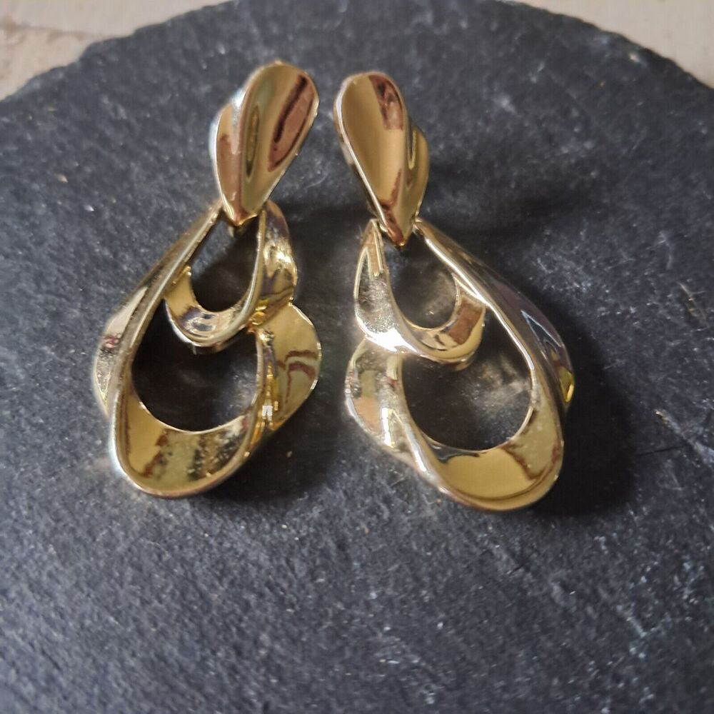 Goldtone Dangle Earrings